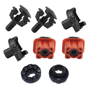 NEW Radiator Mounting Bracket ＆ Bushing Kit For Mercedes-Benz E350 C350 E500 C63 - Picture 1 of 6
