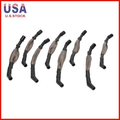 New 8x Silicone Spark Plug Wire Set Fit For Chevrolet Corvette Camaro US Stock - Image 1 of 4