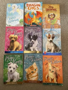 Lot of 9 Chapter Books for GIRLS Youth Early Reader Children ASSORTED 2nd-6th - Bild 1 von 24