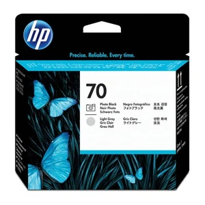 Original HP 70 Photo Black and Light Grey Printhead (C9407A) - Afbeelding 1 van 3