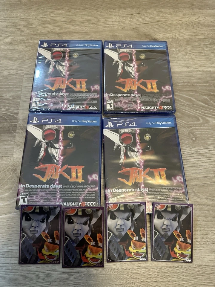Jak II (PS4, 2019) Limited Run Games PS4 Release - New Sealed WITH CARD - Image 1 of 4