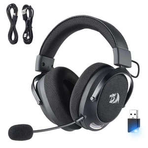 Redragon H858 Wireless Gaming Headset 7.1 Surround PC PS5 Switch Mobile - Picture 1 of 10