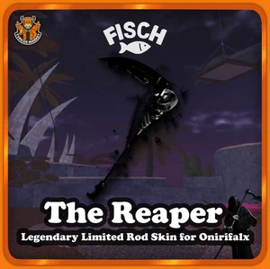 [FISCH] - The Reaper - LEGENDARY - [Exclusive Limited Onirifalx Rod Skin] - Picture 1 of 2