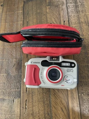 Câmera de Filme 35mm Canon Auto Sure Shot Wp-1 Point And Shoot Impermeável - Imagem 1 de 4