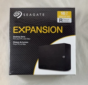 Seagate 16TB Expansion External Hard Drive - Black (STKP16000402) USB 3.0 - Afbeelding 1 van 14