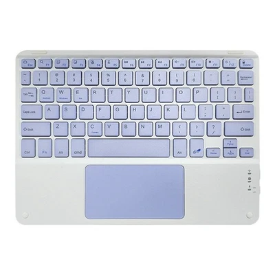 10inches Touchpad Bluetooth Keyboard Compatible with , Android,  Z7O75322 - Image 1 of 4
