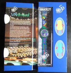 Swatch UN 50 LIMITED Crono - ungetragen - Sammleruhr - Komplett - Bild 1 von 8