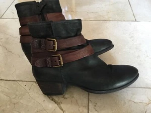 Stiefeletten Ankle Boots von mjus Gr. 39 dunkelblau - Bild 1 von 7