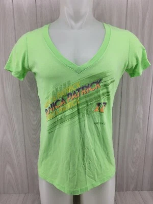 Camiseta Chase Authentics Danica Patrick # 10 NASCAR Talla XL Verde Cuello en V Foto 1 de 4