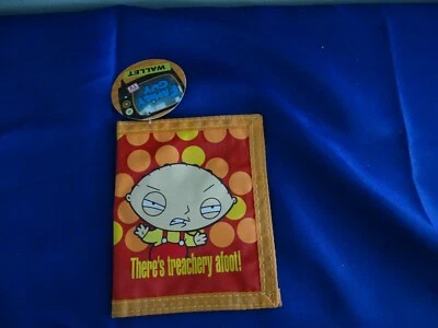 "FAMILY GUY" - Cartera Doble Plegable - 2006 - NUEVA CON ETIQUETAS Q4 Foto 1 de 3