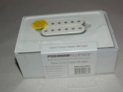 Fishman Fluence PRF-COC-BW1 6 Cuerdas Núcleo Abierto Puente Clásico (Blanco) Nuevo Foto 1 de 3