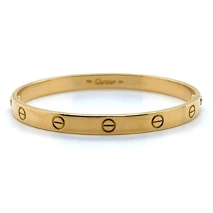 Cartier Love Armband 18k Gelbgold Medium Size 19 - Bild 1 von 4
