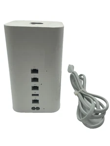 Apple AirPort Extreme A1521 6th Gen WiFi Router Dual-Band AC Gigabit + Cord - Afbeelding 1 van 5