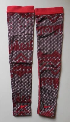 Nike Pro Hyperwarm Print Arm Sleeves Women Action Red/Action Red XS/S - Image 1 of 4