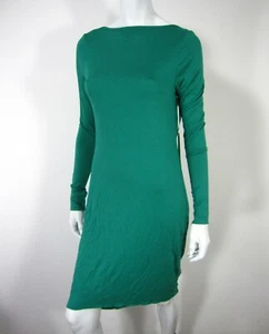 SEVEN TIMES SEVEN NWT LONG SLEEVE LOWER OPEN BACK DRESS SIZE S SMALL GREEN  - Bild 1 von 11
