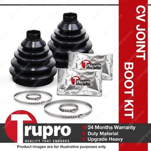 Fr Outer+Inner CV Boot Kit for HOLDEN Rodeo R9 4/6cyl 2.8L 3.0L 3.2L 1/98-2/04 - Picture 1 of 4