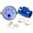 2inch 52mm Pointer Water Temp Temperature Gauge w/40mm Joint Pipe Sensor Adapter