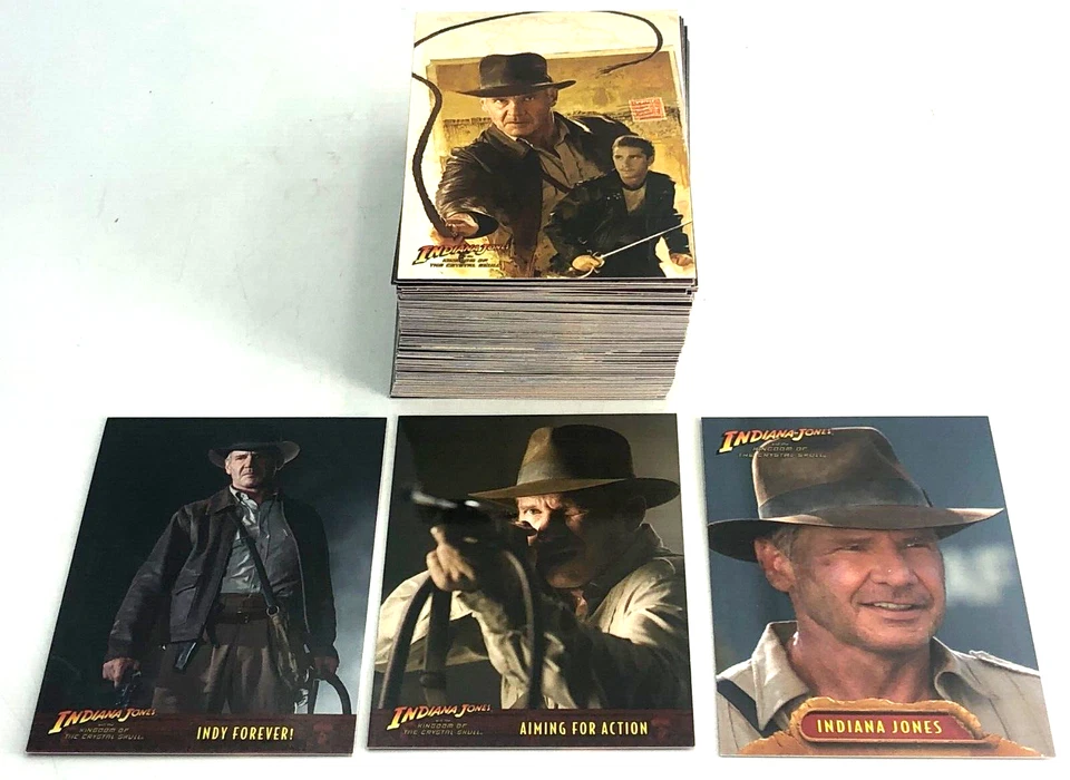 Indiana Jones Kingdom of the Crystal Skull 2008 Topps Trading Card Base Set 1-90 - Image 1 of 4