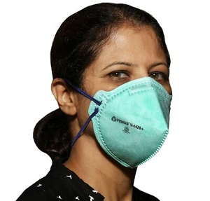 Venus v4420+ FFP2 Face mask N95 Equivalent Particulate pack of 50 light blue - Picture 1 of 5
