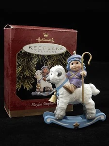 Hallmark Keepsake Ornament 1997 verspielter Schäferhund - Bild 1 von 6