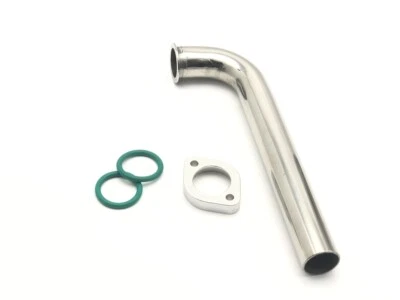 RC Boat Exhaust Pipe Header 100 Degree Fit 1/5 Engine 26CC 27.5CC 29CC QJ Zenoah - Image 1 of 4
