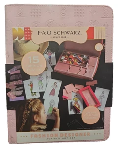 FAO Schwarz Fashion Designer Activity Art Set New Damaged Box - Picture 1 of 5