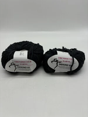 Hilos Trendsetter Merino VI Color Gris 305 madejas de una y media Foto 1 de 4