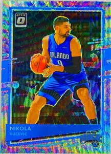 Nikola Vucevic 2020-21 Optic Fanatics Silver Wave Prizm Refractor NBA Card #130