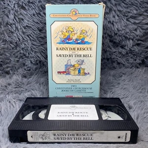 Christopher Churchmouse Vol 2 Rainy Day Rescue & Saved By The Bell VHS Tape 1990 - Picture 1 of 8