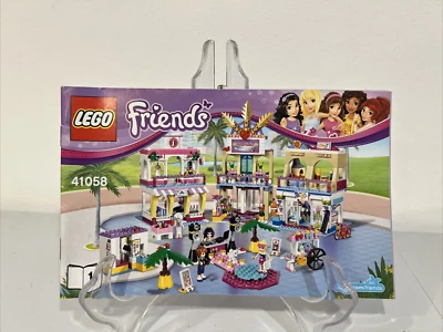 LEGO Friends 41058: Heartlake Shopping Mall Manuals 1,2,3 & 4 MANUALS ONLY Set 4 - Image 1 of 4