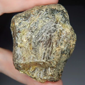 130ct Borneo Blue Amber Natural Mined Unheated Fluorescent Rough Raw Facet Grade - Picture 1 of 7