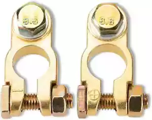 Battery Terminal Connectors Top Post Car Battery Cable Terminal Clamp Set for Ca - Picture 1 of 6