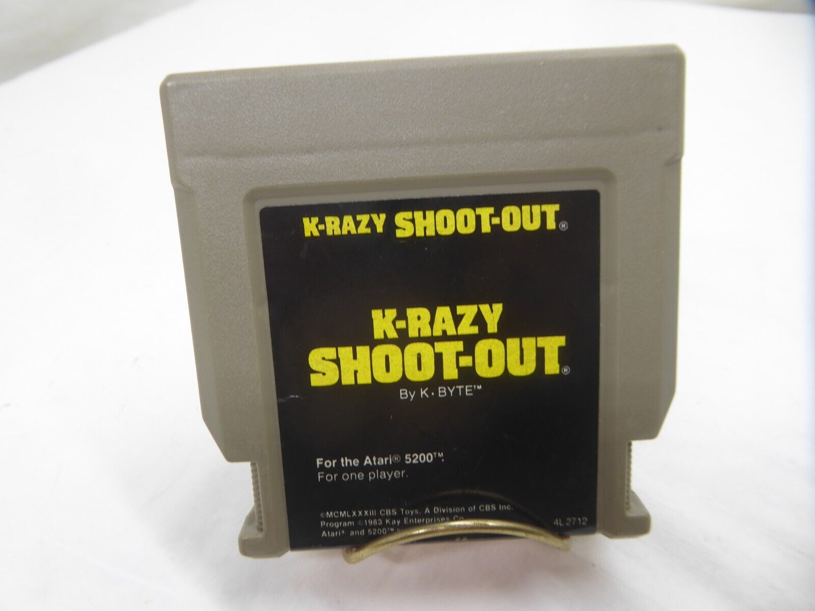K-Razy Shoot-out (Atari 5200, 1983) Tested and working