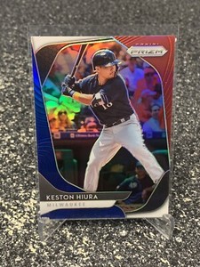 2020 Panini Prizm Baseball KESTON HIURA- red white and blue parallel- No. 2