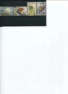 1989 WWF SAINT VINCENT Saint Vincent Parrot 4V set MNH. - Bild 1 von 1