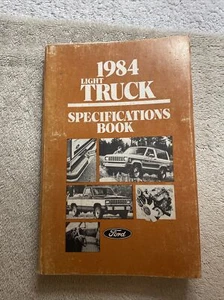 1984 Ford Light Truck Specification Book Manual - Picture 1 of 11