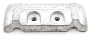 Ánodo de barra de aluminio fueraborda Mercury 880653 original OEM - Imagen 1 de 3
