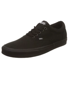 Vans Doheny Damen Canvas Skater Turnschuhe Schuhe Schnürung Damen schwarz Schuh - Bild 1 von 4