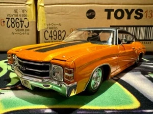 American Historic Car Legend 1971 CHEVROLET CHEVELLE Low Down Diecast Car 1:18 - Picture 1 of 5