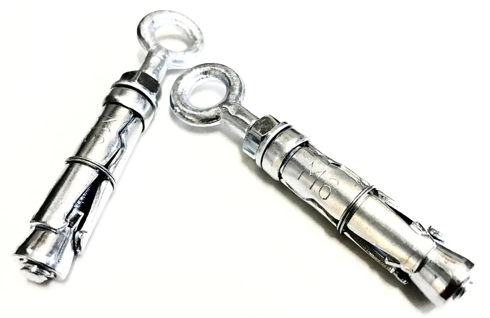 Shield Anchor EyeBolts Eye Bolt M6 M8 M10 M12 You Choose 6mm 8mm 10mm 12mm Zinc