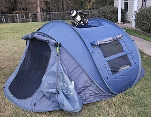 Observatory Telescope Astronomy Tent 4 Person Spacious Pop Up Star Gazing SALE - Picture 1 of 12