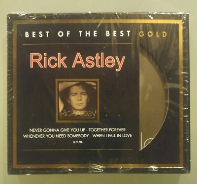 Rick Astley Best of the Best Gold limited edition Germany import CD super mint! - Image 1 of 4