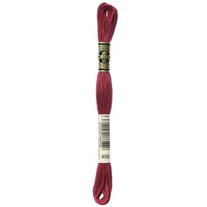 DMC 6-Strand Embroidery Cotton 8.7yd-Dark Christmas Red - 12 Pack - Picture 1 of 1