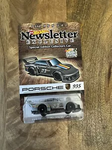 2023 Hot Wheels 23rd Nationals Convention Newsletter Porsche 935 - Imagen 1 de 5