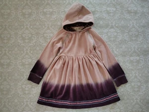 Vestido Matilda Jane 6 Just Imagine Easy Terciopelo Ombre Rosa Púrpura Con Capucha - Imagen 1 de 5