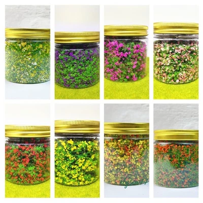 DIY Flower Tree Powder HO/OO Scale Miniatures Garden Plants Scene Handmade Model - image 1 of 4