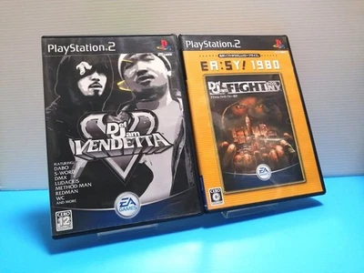 PS2 Set of 2 Def Jam VENDETTA & Def Jam Fight for NY EA:SY! 1980 with Box Manual - Image 1 of 4