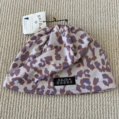 Nuevo con etiquetas Sombrero Skida Alpino Estampado Animal Forrado de Vellón Blanco Rosa Talla Única Gorra Foto 1 de 4