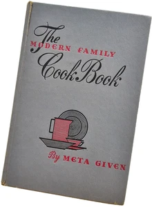 Vtg 1953 MODERN FAMILY COOK BOOK Meta Given HC AMERICAN CUISINE 632p - Picture 1 of 3