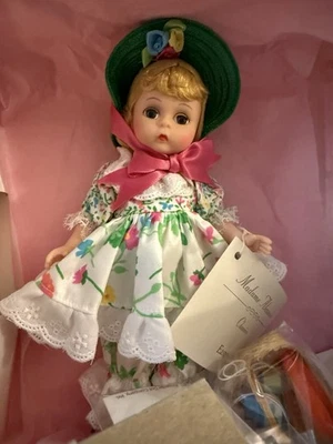 Boneca de Páscoa Vintage 1996 Madame Alexander – Estilo #21020 – 75º Aniversário NRFB - Imagem 1 de 4